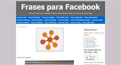 Desktop Screenshot of frasesparafacebook.net.br