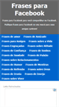 Mobile Screenshot of frasesparafacebook.net.br